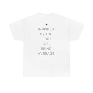 Inspired By The Fear | Unisex 100% Cotton Motivational Tee.
