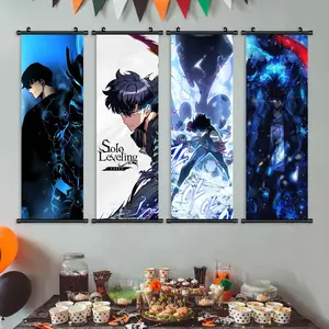 Anime Character Posters Set, Modern Art Decor, Unframed Art Print, Waterproof Wall Art Prints, High-Quality Bedroom & Living Room Decoration
