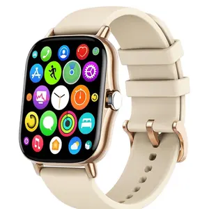 Reloj Inteligente Pantalla Táctil HD de 1.83 pulgadas Plus ,7 Modos Deportivos,Cámara,Control de Música, Clima, Notificaciones de Redes Sociales, Papel Tapiz Personalizable Más de 20 Funciones para las Temporadas de Primavera y Verano  Bluetooth.