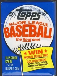 1983 Topps Baseball Unopened Wax Pack