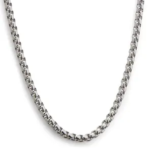 Box Chain 3MM Stainless Steel