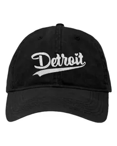 City Of Detroit Michigan Pride Embroidered Deluxe Dad Hat
