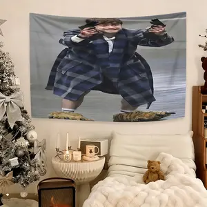 Daniel Radcliffe inspiration Tapestry, Exquisite Patterns, Soft Fabrics, Perfect for Sofa or Bed Decoration, Comfortable Home Decoration, Bohemian Home Decoration