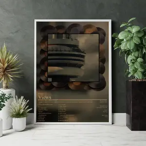 Views Album Posters, Wall Art Home Decor, Album Cover Poster