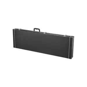 VEVOR Bass Guitar Hard Case, 48.03 in Rectangular Guitar Hard Case, With Lock Latch Keys Handle, PVC Padding Soft Lining Water-Resistant Hard Shell Guitar Cases, for 39-46.5 in Bass Guitars, Black