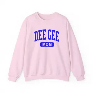 Delta Gamma Mom Varsity Crewneck Sweatshirts