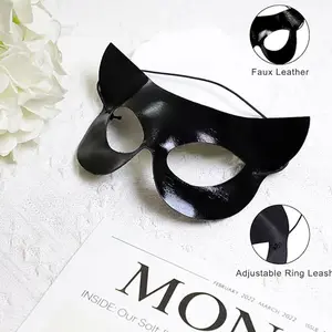 The cute cat lady mask decoration is suitable for wearing together with friends to attend party events, role-playing activities and themed gatherings. With it, you will become charming and alluring, captivating and full of seductive charm. (5-piece set)