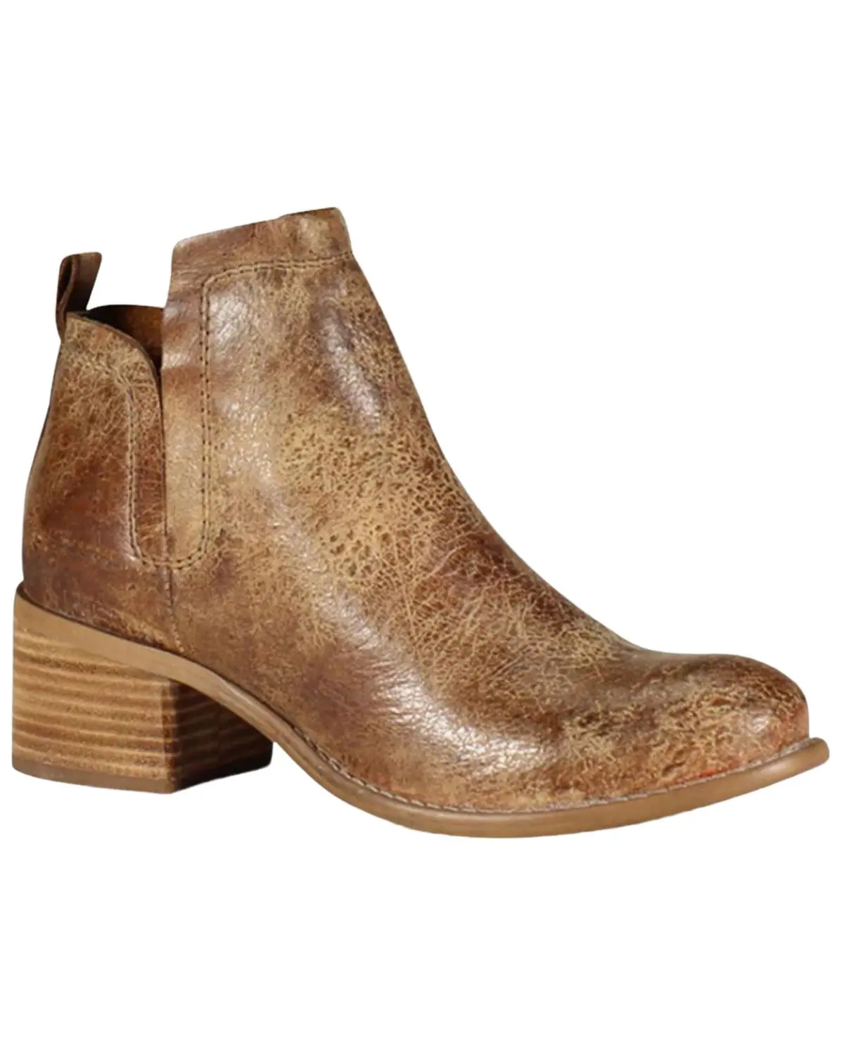 Diba True Women's Women'S Win Doe Booties Round Toe - Tan