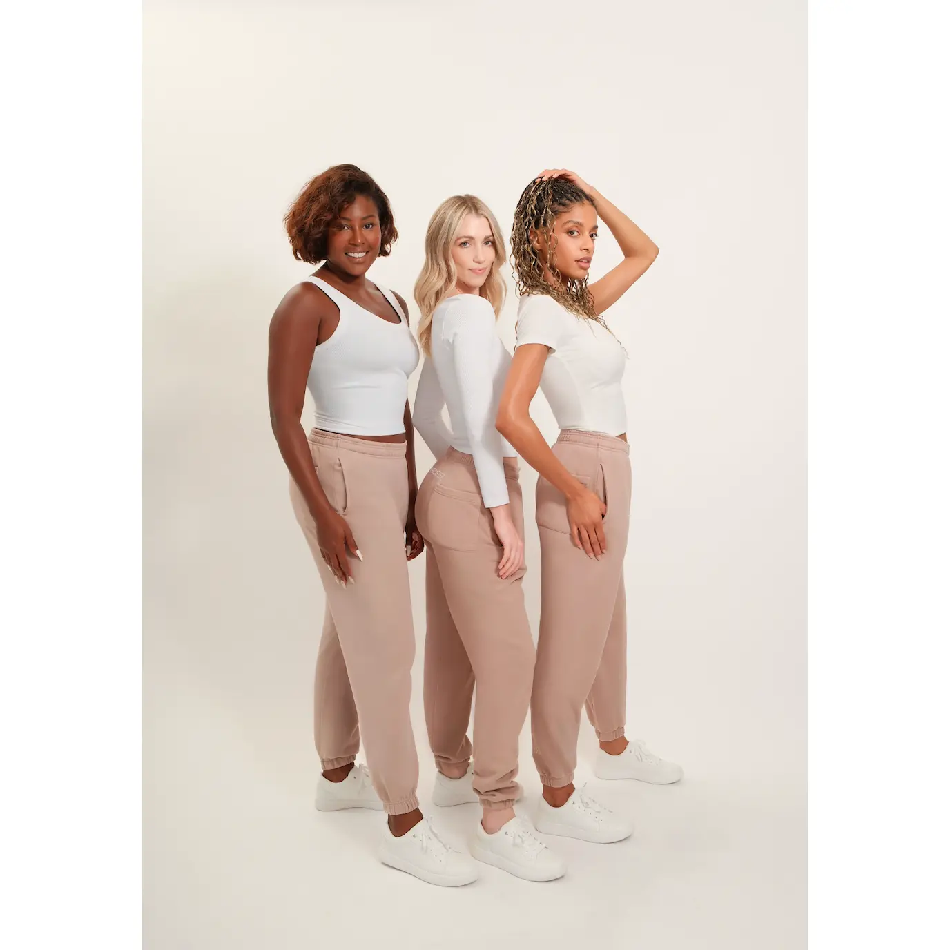 Birdiebee Essential Logo Unisex Classic Jogger: Oversized Fit Cotton Pants with Pockets & Tapered Ankles