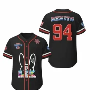Professional Team Benito 94 Baseball Jersey Shirt – Unisex Button-Up Sports Style, Lightweight & Breathable, Sizes S–5XL (Check Size Chart in Product Details)