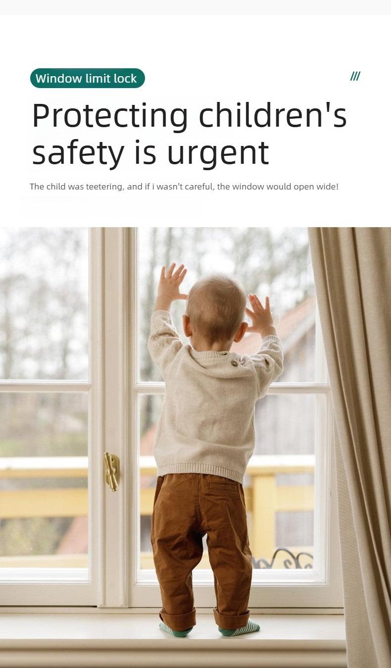 2PCS No-drill ice box lock, refrigerator lock, drawer lock, cabinet lock; multifunctional safety locks for children/babies; anti-theft protective locks