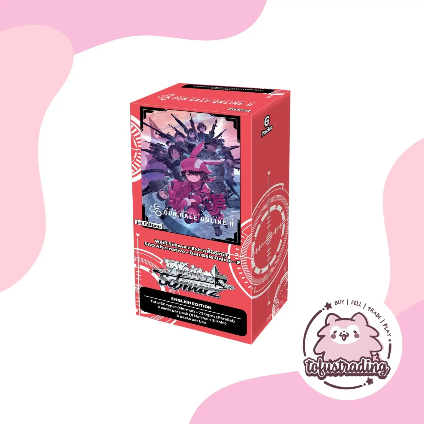Weiss Schwarz Gun Gale Online 2 Booster Box ENGLISH