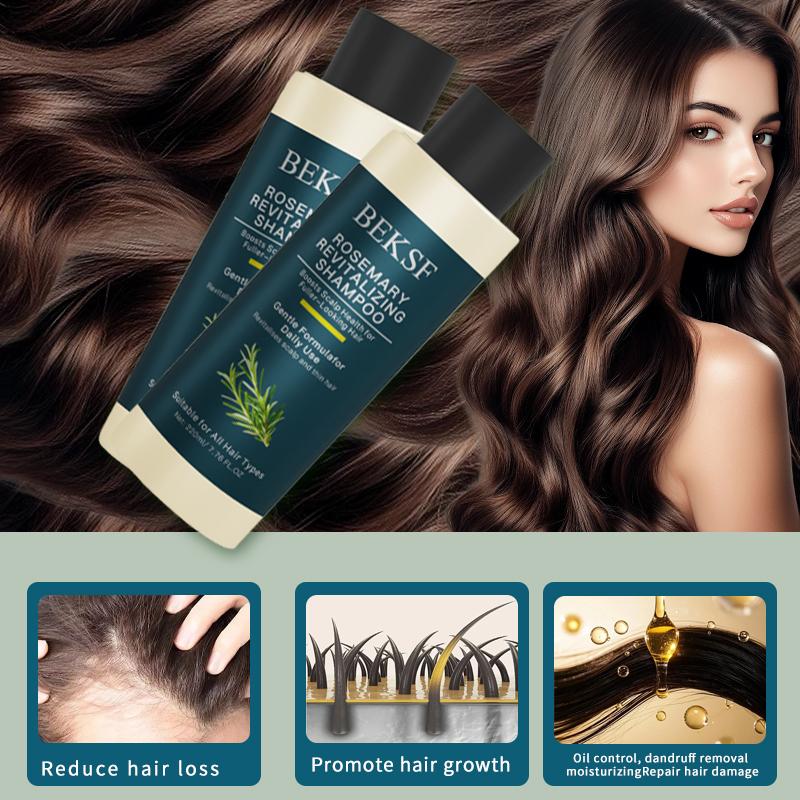 【Buy 1 Get 1 Free】BEKSF Anti-hair loss shampoo oil control anti-dandruff hair care rosemary repair reduce hair loss scalp cleansing conditioner 220ML Moisture Haircare Cleanser Hydrate Moisturizer Hydrating Moisturizing 【Buy 1 Get 1 Free】BEKSF Anti-hair loss shampoo oil control anti-dandruff hair care rosemary repair reduce hair loss scalp cleansing conditioner 220ML Moisture Haircare Cleanser Hydrate Moisturizer Hydrating Moisturizing