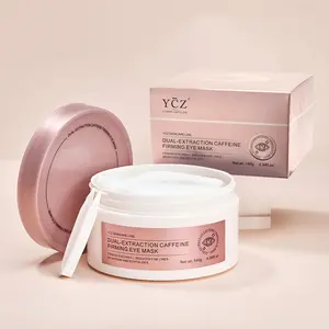 YCZ Caffeine Collagen Firming Eye Mask 60 Pieces | Target Puffiness, Dark Circles & Fine Lines for Smoother, Brighter Under-Eye Skin