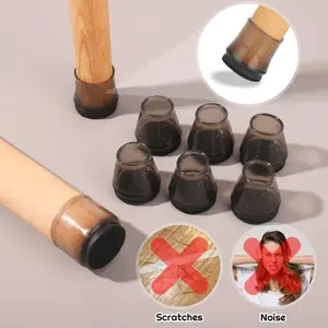 10pcs Felt Chair Leg Protection Set, Anti-slip and Silent Furniture Foot Pads, Suitable for Chairs and Tables, Protector