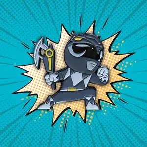 Black Ranger Enamel Pin