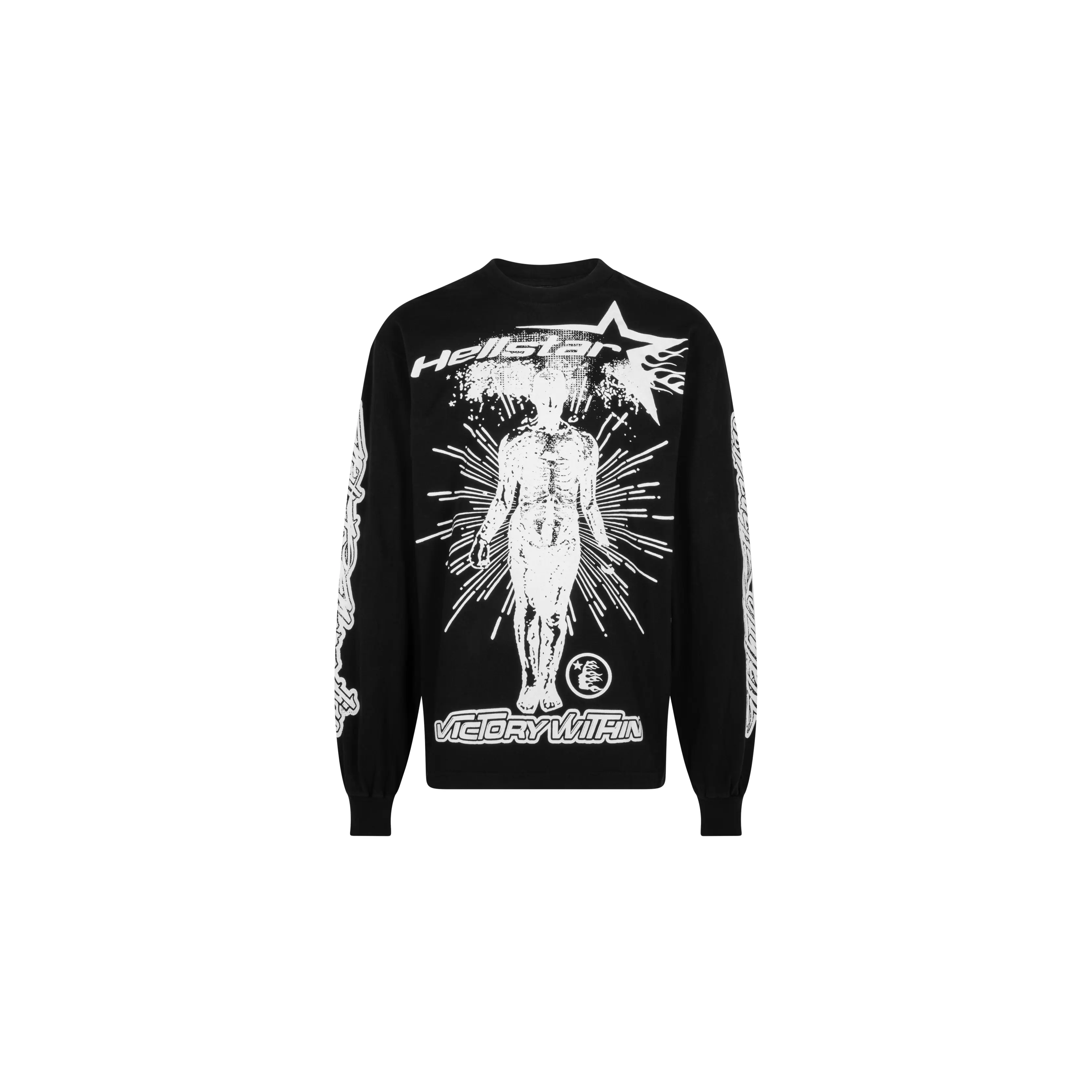 hellstar victory within thermal longsleeve black - TikTok Shop