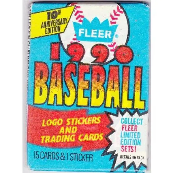 1990 Fleer Baseball Cards (Pack)