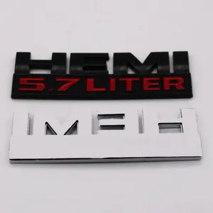 Hemi 5.7 LITER Emblem | Side Fender | 2Pcs