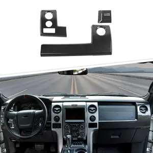 ABS Interior Center console Decoration Panel Cover For Ford F150 Raptor 2009-2014 Car Accessories