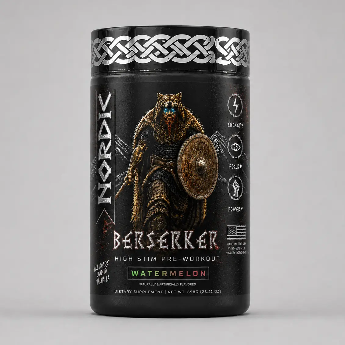 Berserker High-Stim Preworkout : Watermelon