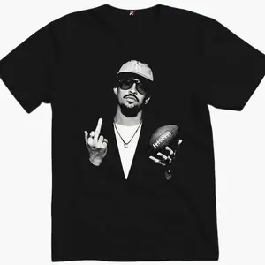 Bad Benito Bunnyy Bowl 2026 Middle Finger Shirt, Sweatshirt 2