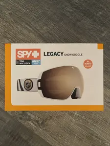 Spy Optic LEGACY Snow Goggles - TOM WALLISCH / Gold Spectra +Bonus Lens