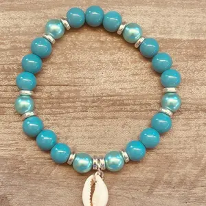 Ocean Blue Puka Bracelet