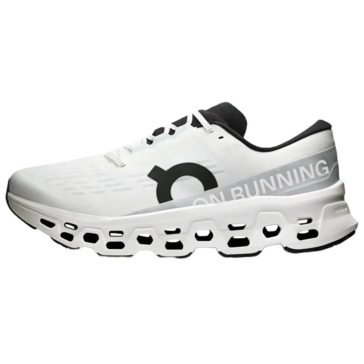 Men's On Cloudmonster 3 Sports Sneaker - White, Outdoor Running Footwear