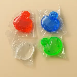 4 Pack Toothbrush Head Cover Plastic Protective Covers for Dentist & Home Use Hygiene Friendly and Convenient