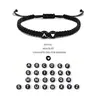 Summer 26 Letters & Heart Design Braided Drawstring Couple Bracelets, Fashion Bracelets, Casual Simple Plain Color Braided Bracelet, Creative All-match Gift
