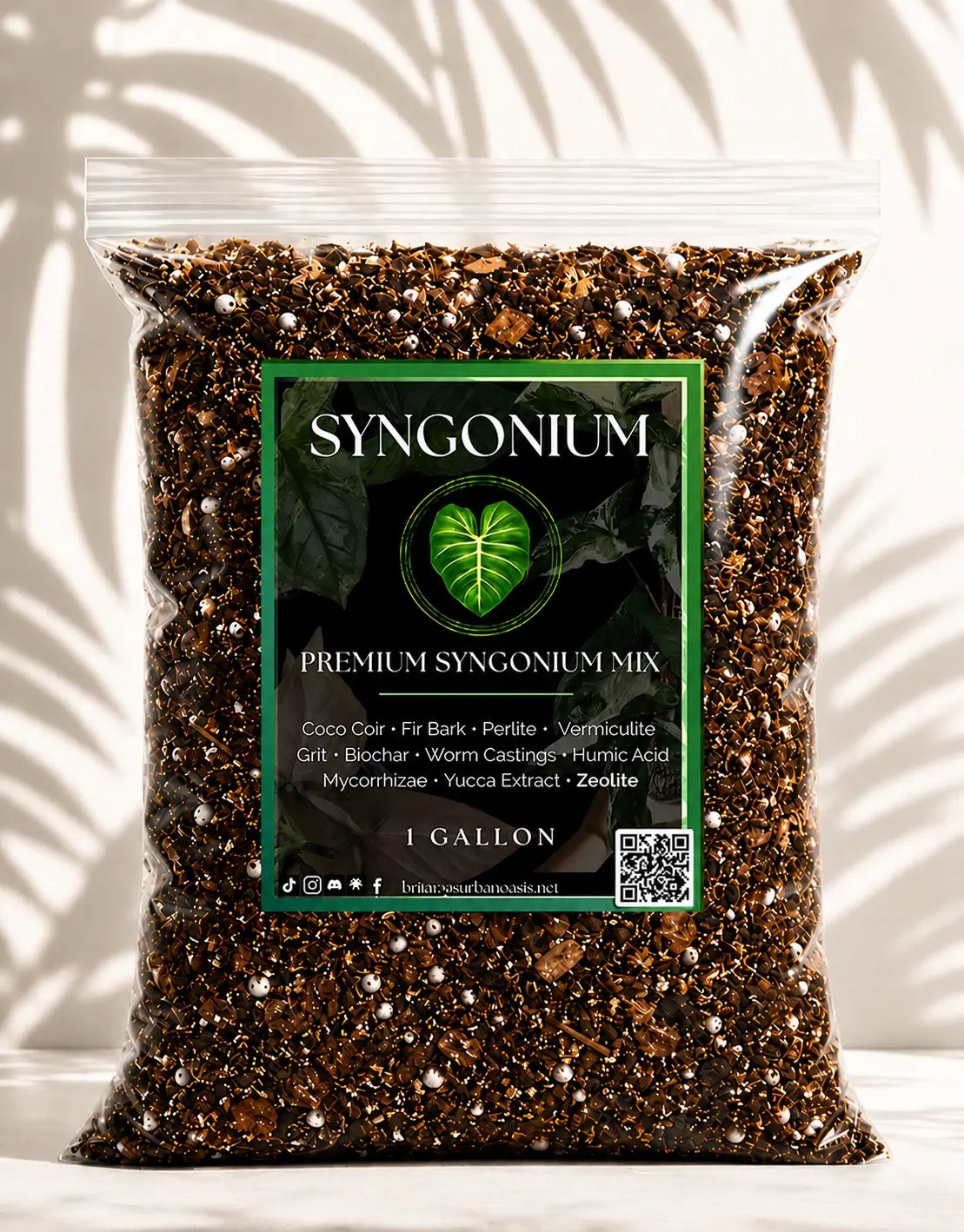 Syngonium Mix — Well-Draining Potting Mix for Syngonium | Moisture-Balanced Soilless Blend