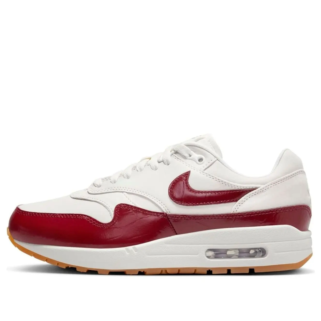 NIKE Women's Air Max 1 LX 'Team Red' Female Sports Shoe, Style Code FJ3169-100 NIKE Women's Air Max 1 LX 'Team Red' Female Sports Shoe, Style Code FJ3169-100