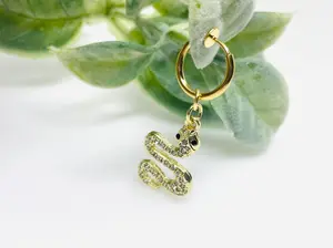 Fake Belly Ring - Snake Belly Ring