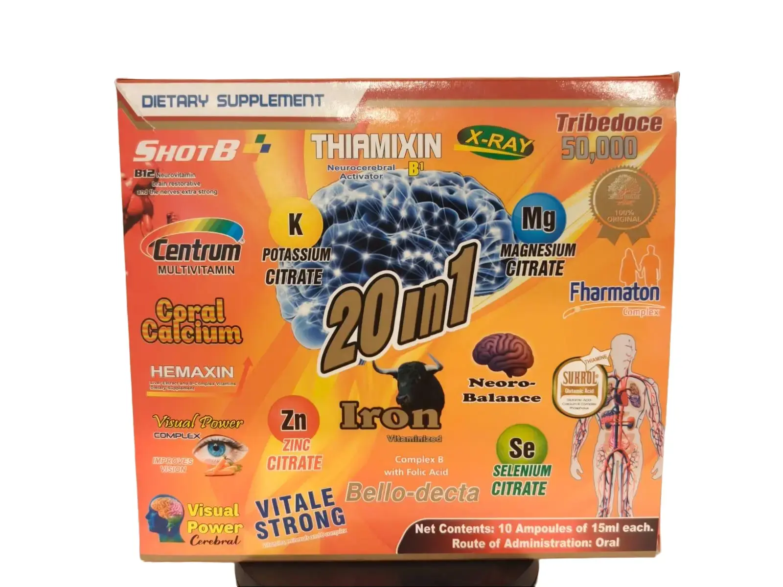 aux DIETARY SUPPLEMENT 20 IN 1