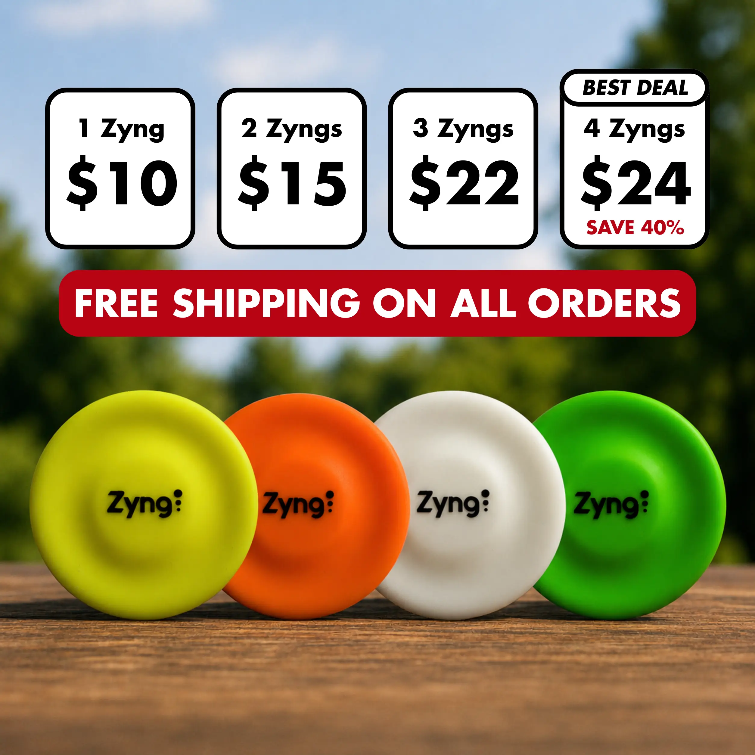 Zyng - Mini Flying Disc
