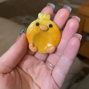 Ducky worry stone