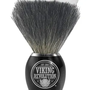 Badger Hair Shaving Brush- Shave Brush for Wet Shave Using Shaving Cream & Soap- Best Shave of Your Life for Safety Razor, Double Edge Razor, Straight Razor or Shaving Razor
