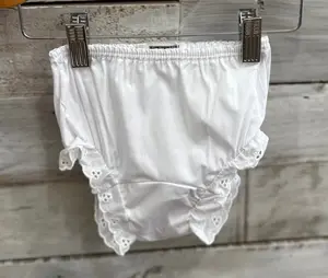 White Double Seated Bloomers