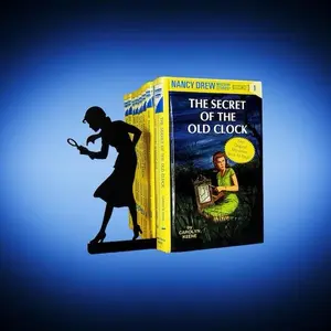 Personalized Nancy Drew Book Sign, Custom Library Divider, BookTok Gift, Book Genre Organiser, Book Lover Decor, Mystery Cute Book Gift