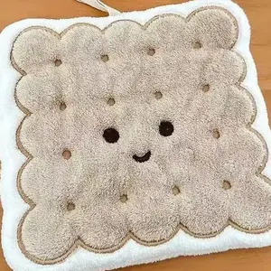 Cute patterned hand towels, highly absorbent, easy to use, reusable, suitable for home use.