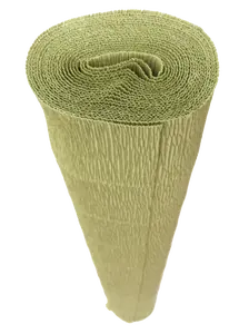 Italian Crepe Paper roll 180 gram - 562 GREEN LEAF