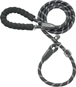 iYoShop 6 FT Durable Slip Lead Dog Leash with Padded Handle and Highly Reflective Threads, Dog Training Leash, (Medium/Large, 35~120 lbs.)