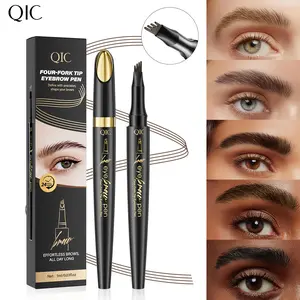 3PCS Waterproof Micro-Fork Eyebrow Pencil for Women Long-Lasting Brow Pen with Smudge-Proof Formula for Natural Hair-Like Strokes & Soft Glam Look tiktokshopspringglowup