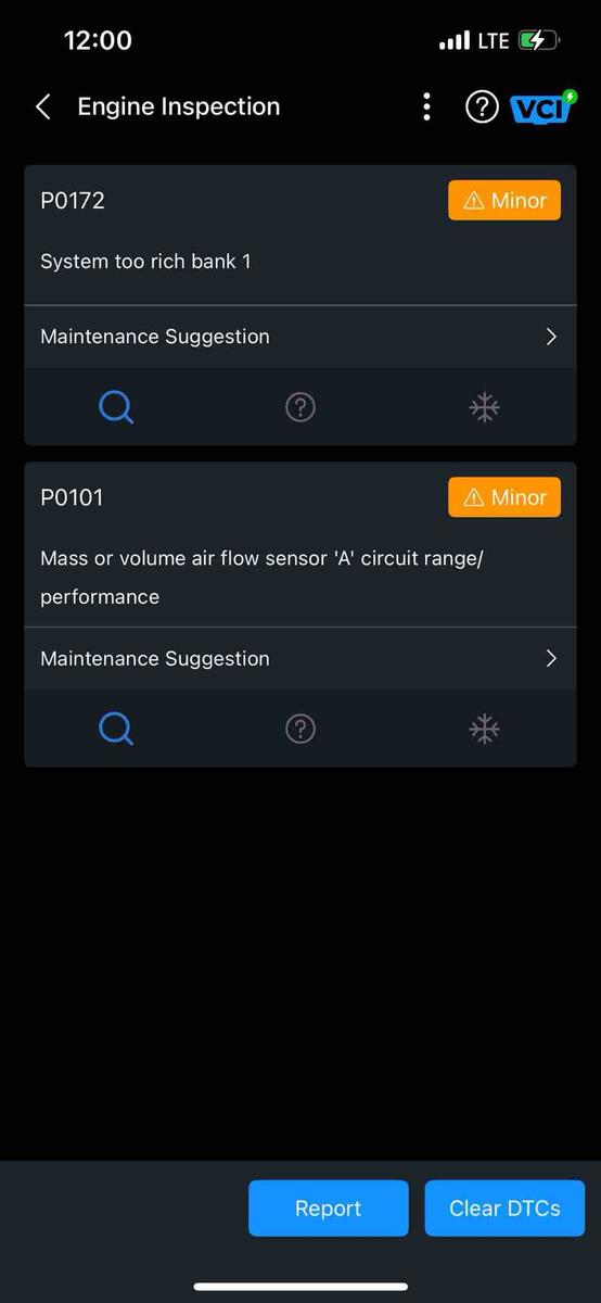 Item: Black, All System Diagnosis