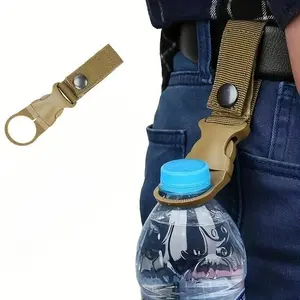 2pcs Simple Portable Bottle Clip, Lightweight Travel Accessory, Reusable Clip for Camping