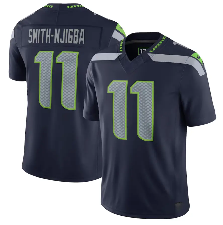 Champs SMITH-N #11 Premium Series Football Jersey for Men, Women - Quick-Dry Game Day Outfit - Seattle Fans Sports Collectible Gift