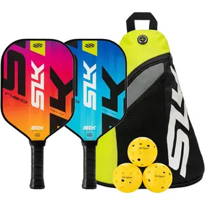 SLK Pickleball Paddles Set of 2 | Designed in The  | Choose The SLK Neo Graphite, SLK Neo Fiberglass Pickleball Set or SLK Atlas Pickleball Bundle