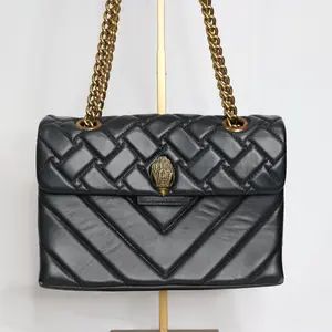 Kurt Geiger London Kensington Quilted Leather Shoulder Bag
