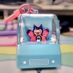 Poke Ice Cream Truck Keychain